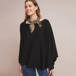 NWT Anthropologie Seattle Cotton/Cashmere Poncho